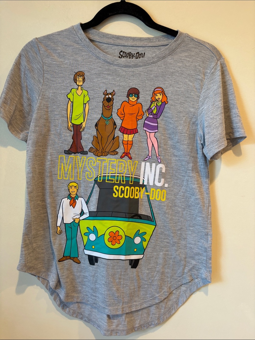 Women’s Grey Graphic Tee - Mystery Inc. Scobby-doo